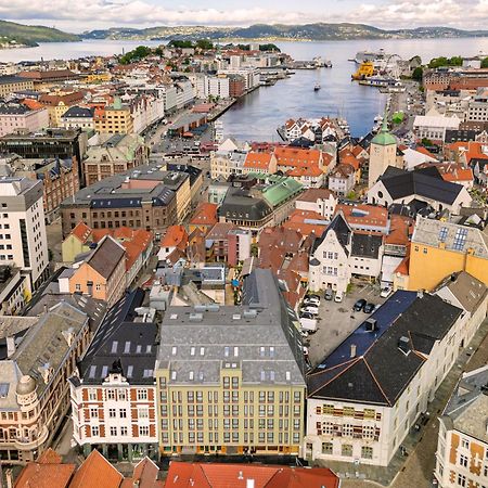 Skostredet Hotel Bergen Exterior foto